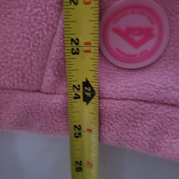 Womens Pony Pink Quarter Zip Fleece Pullover Size Extra Large - Picture 7 of 7